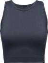 Black Diamond SEAMLESS Croptop Damen - charcoal
