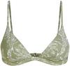 O'NEILL Seaside Bikini Oberteil Damen - green textured jungle