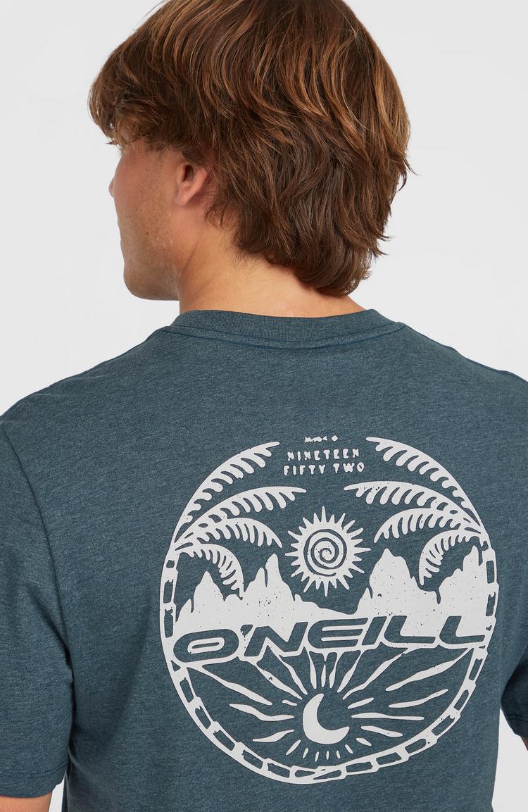 O'NEILL O'NEILL BACK PRINT T-Shirt Herren - alma steel melange - 2 | SportScheck