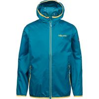 Trollkids Trolltunga Regenjacke Kinder - atlantic blue-ginger