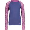 Trollkids Haukland Surf Shirt M&auml;dchen - violet blue-mallow pink