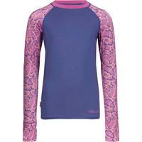 Trollkids Haukland Surf Shirt M&auml;dchen - violet blue-mallow pink