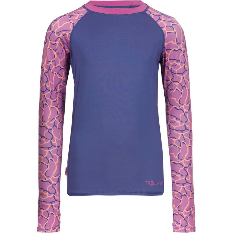 Trollkids Trollkids Haukland Surf Shirt M&auml;dchen - violet blue-mallow pink - 0 | SportScheck