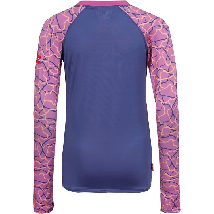 Trollkids Trollkids Haukland Surf Shirt M&auml;dchen - violet blue-mallow pink - 0 | SportScheck