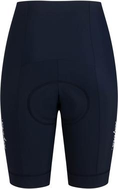 Rückansicht von Rapha Fahrradtights Damen dark navy-white