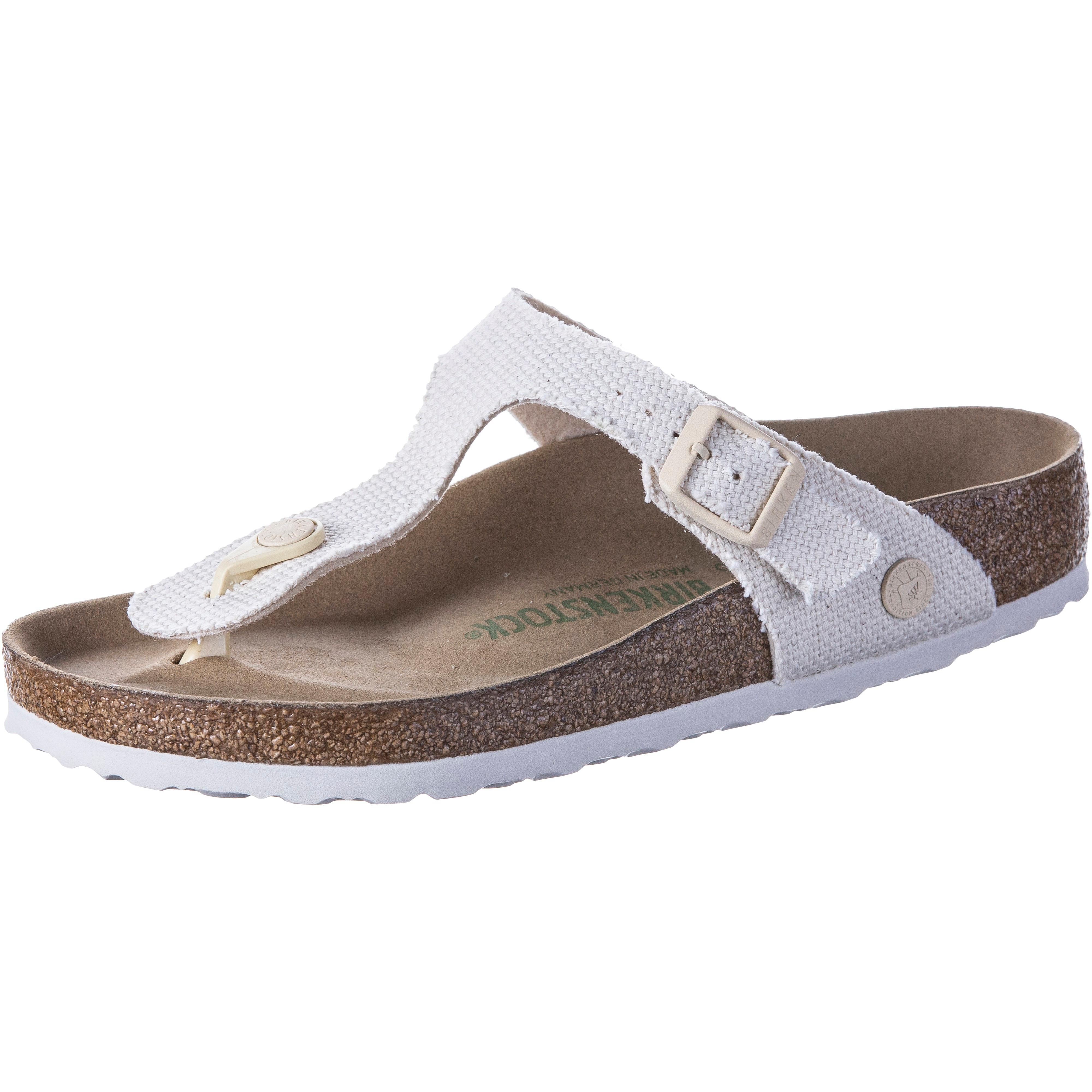 Birkenstock Gizeh TEX Rough Canvas Zehentrenner Damen