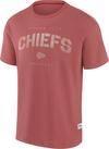 Fanatics Kansas City Chiefs T-Shirt Herren - dusty cedar-red ochre