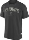 Fanatics Las Vegas Raiders T-Shirt Herren - classic pewter-black