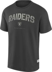 Fanatics Las Vegas Raiders T-Shirt Herren - classic pewter-black