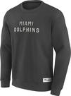 Fanatics Miami Dolphins Sweatshirt Herren - classic pewter-black