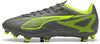 PUMA ULTRA 5 PLAY FG-AG Fu&szlig;ballschuhe - matte aged silver-yellow alert-puma aged silver