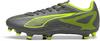 PUMA ULTRA 5 PLAY FG-AG Wns Fu&szlig;ballschuhe Damen - matte aged silver-yellow alert-puma aged silver