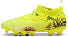 PUMA FUTURE 8 MATCH FG-AG Jr Fußballschuhe Kinder yellow alert-puma black-sun struck