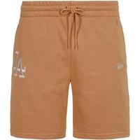 New Era Los Angeles Dodgers Sweatshorts Herren - peach