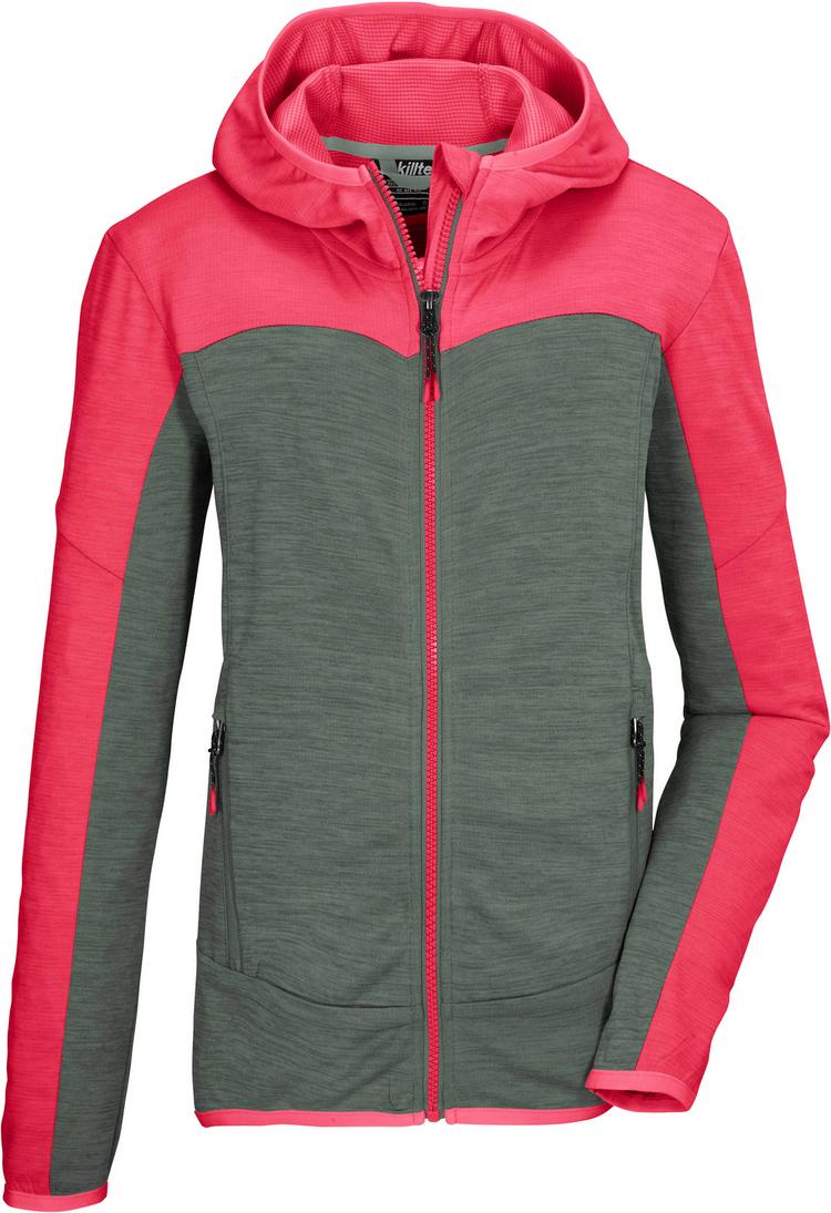 KILLTEC KILLTEC KOS 167 Kapuzenjacke M&auml;dchen - koralle - 0 | SportScheck