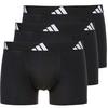 adidas Trunk 3PK Unterhose Herren - black