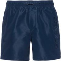 Calvin Klein LOGO EMBROIDERY Badehose Herren - dark sapphire