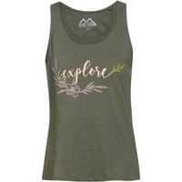 8848 Outdoor Tanktop Damen - burnt olive