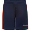 Reusch Team Funktionsshorts Kinder - black iris-neon orange