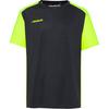 Reusch Team Funktionsshirt Kinder - black-safety yellow