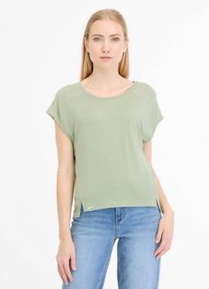 Rückansicht von Ragwear Grateen T-Shirt Damen dusty green