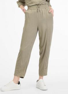 Rückansicht von Ragwear Sarra Freizeithose Damen dusty olive