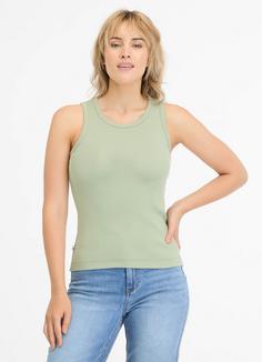 Rückansicht von Ragwear Emannuele Tanktop Damen dusty green