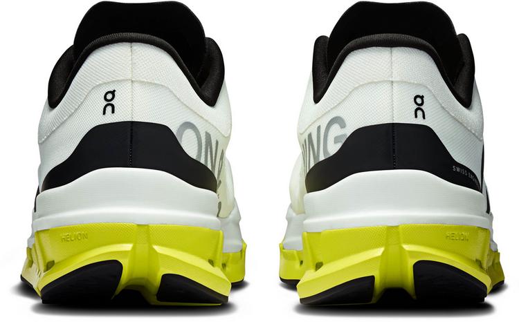 On On Cloudflow 5 Laufschuhe Damen - white-lime - 3 | SportScheck