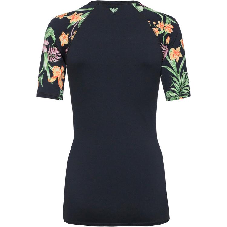 Roxy Roxy Surf Shirt Damen - anthracite island escape - 0 | SportScheck