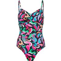 FIREFLY Sylvia II Badeanzug Damen - paisely black