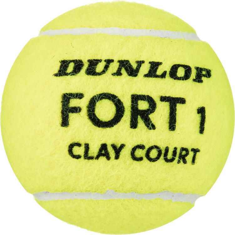 Dunlop Dunlop Fort Clay Court Tennisball - yellow - 0 | SportScheck