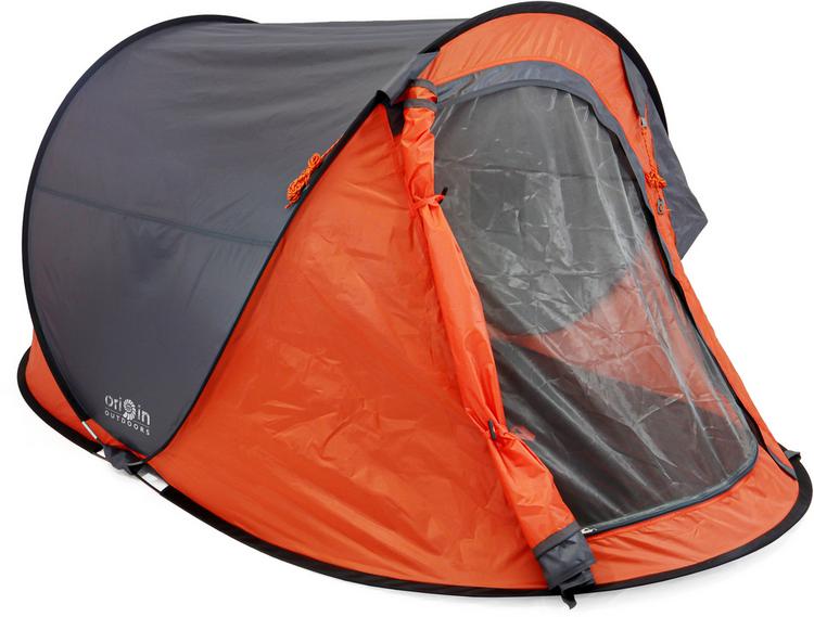 Origin Outdoors Origin Outdoors Quicksembly Kuppelzelt - grau-orange - 0 | SportScheck