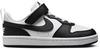 Nike COURT BOROUGH PS Sneaker Kinder - white-black-black