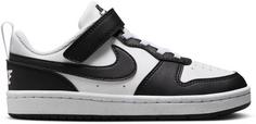 Nike COURT BOROUGH PS Sneaker Kinder white-black-black