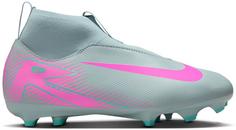 Nike JR ZOOM SUPERFLY 10 ACAD FGMG Fußballschuhe Kinder ocean cube-pink blast