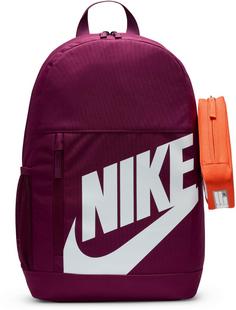 Nike Rucksack ELEMENTAL Daypack Kinder bordeaux-orange-white