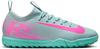 Nike JR ZOOM VAPOR 16 ACADEMY TF Fu&szlig;ballschuhe Kinder - ocean cube-pink blast