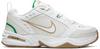 Nike AIR MONARCH IV Fitnessschuhe Herren - white-metallic gold-phantom-lucky green