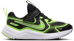 Nike COSMIC RUNNER PSV Laufschuhe Kinder black-wolf grey-volt