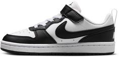 Rückansicht von Nike COURT BOROUGH PS Sneaker Kinder white-black-black