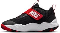 Rückansicht von Nike TEAM HUSTLE D 12 Sneaker Kinder black-white-university red