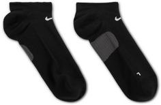 Rückansicht von Nike No Show Laufsocken black-smoke grey-white