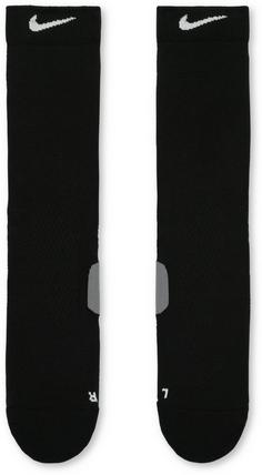 Rückansicht von Nike Crew Laufsocken black-smoke grey-white