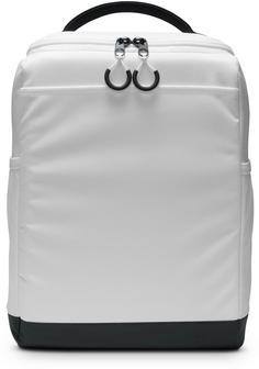 Rückansicht von Nike Varsity Schuhtasche white-black-metallic gold