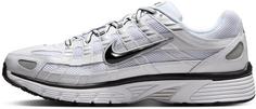 Rückansicht von Nike NIKE P-6000 Sneaker Herren white-black-metallic silver-black