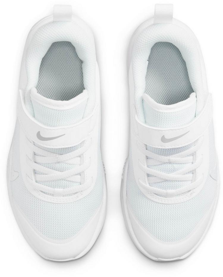 Nike Nike OMNI MULTI-COURT PS Hallenschuhe Kinder - white-white-pure platinum - 0 | SportScheck