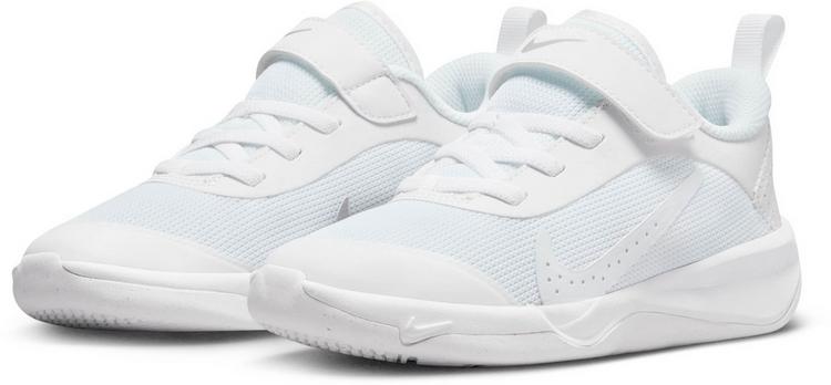 Nike Nike OMNI MULTI-COURT PS Hallenschuhe Kinder - white-white-pure platinum - 3 | SportScheck