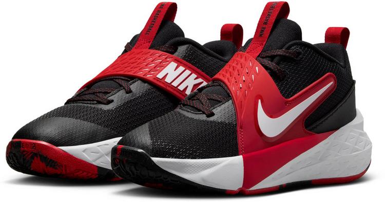 Nike Nike TEAM HUSTLE D 12 Sneaker Kinder - black-white-university red - 3 | SportScheck