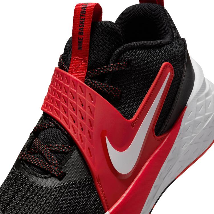 Nike Nike TEAM HUSTLE D 12 Sneaker Kinder - black-white-university red - 4 | SportScheck