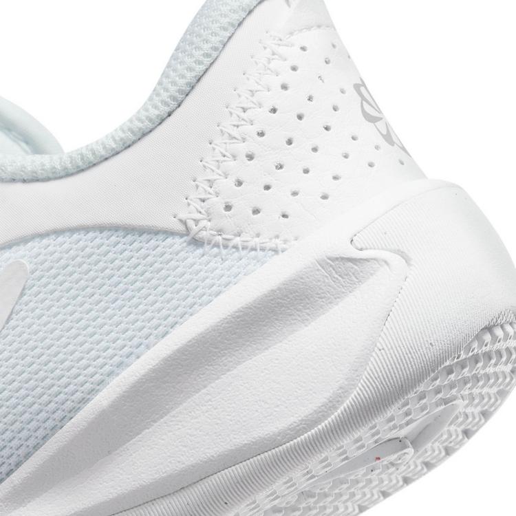 Nike Nike OMNI MULTI-COURT PS Hallenschuhe Kinder - white-white-pure platinum - 5 | SportScheck